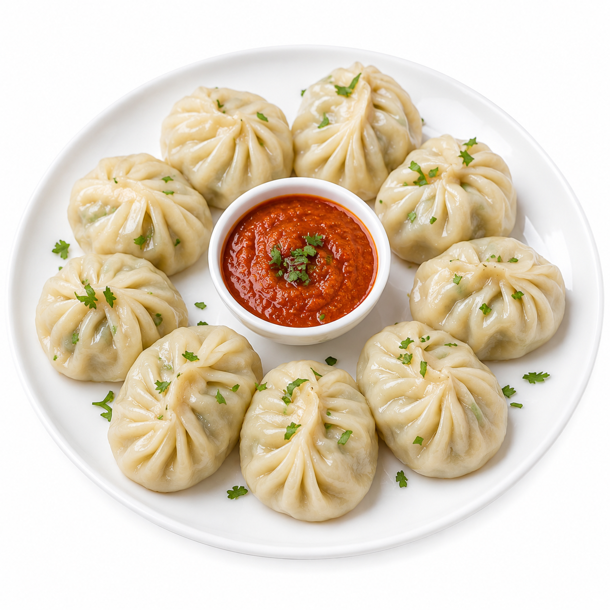 Veg Momos (5 Pcs)
